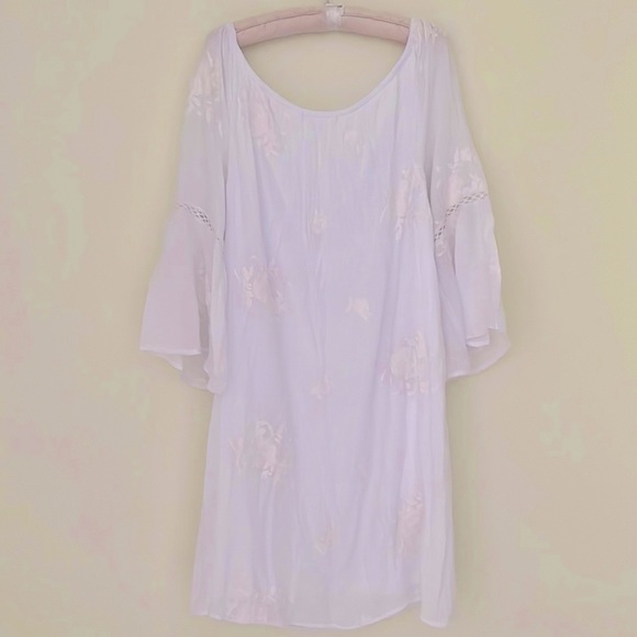 Hope Springs Size XXL woman’s BOHO Flattering Dress embroidered - Picture 2 of 7